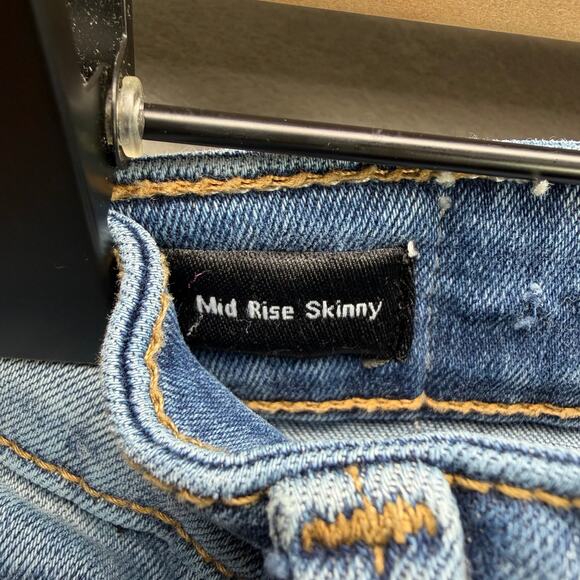 True Religion Women’s Stella Light Blue Skinny Jeans Size 32 - Picture 9 of 16